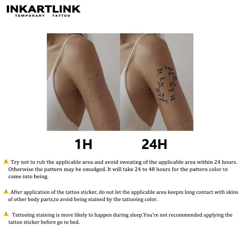 Butterfly Semi-Permanent Temporary Tattoo — Lasts Up to 15 Days | Waterproof | No Needles