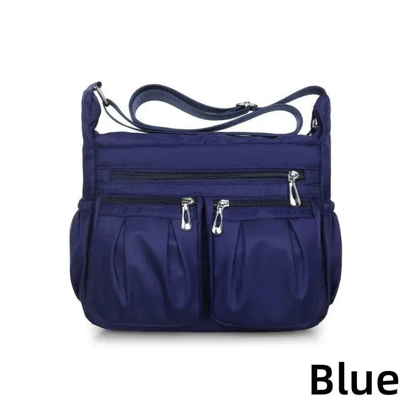 Women's Waterproof Nylon Crossbody Shoulder Bag