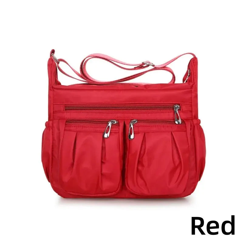 Women's Waterproof Nylon Crossbody Shoulder Bag