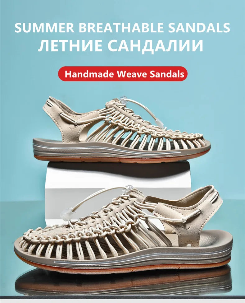 Men's Handwoven Beach Sandals