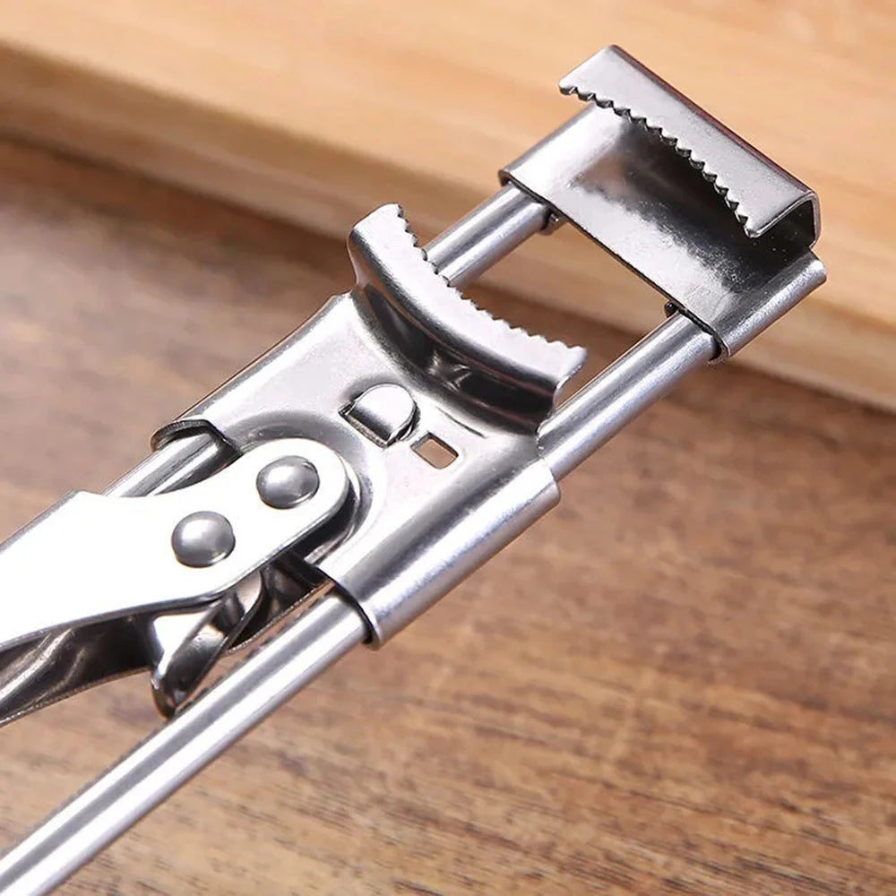 Adjustable Stainless Steel Jar & Bottle Opener – Universal, Labor-Saving Kitchen Tool