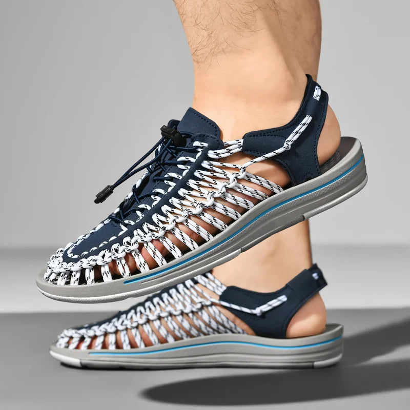 Men's Handwoven Beach Sandals