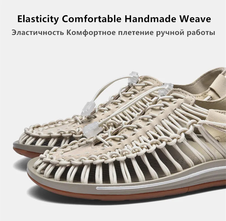Men's Handwoven Beach Sandals
