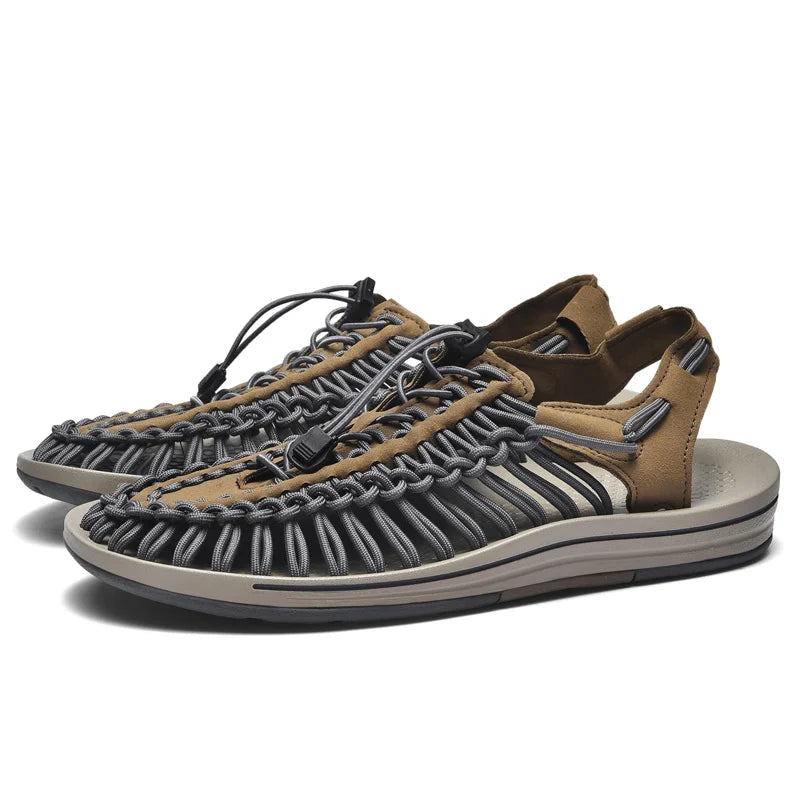 Men's Handwoven Beach Sandals