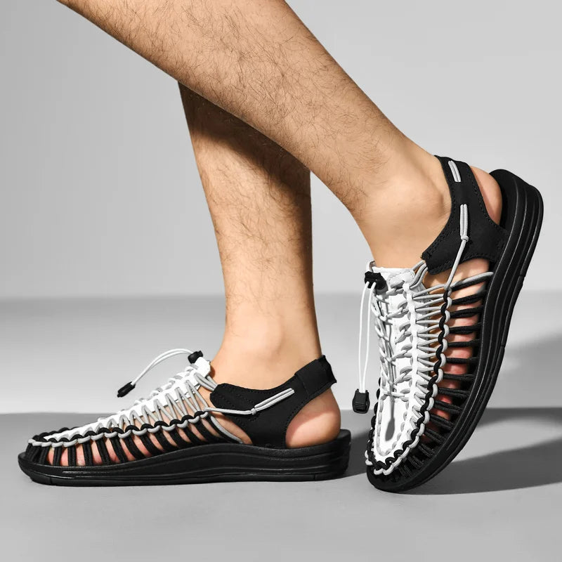 Men's Handwoven Beach Sandals