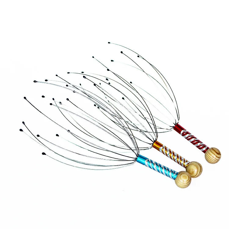 Octopus Scalp Head Massager — Stress Relief & Tension Release