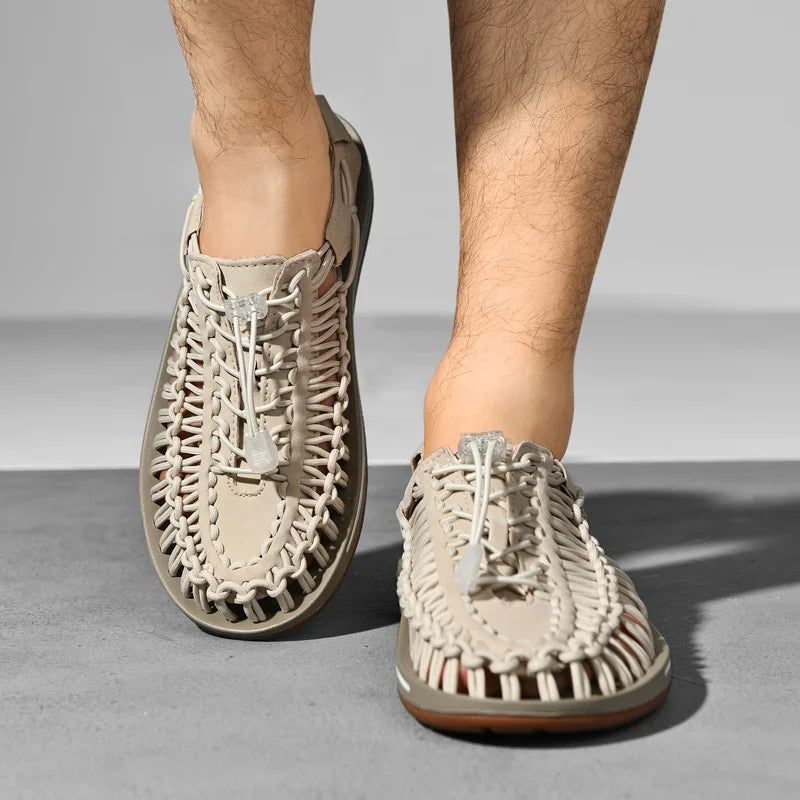 Men's Handwoven Beach Sandals