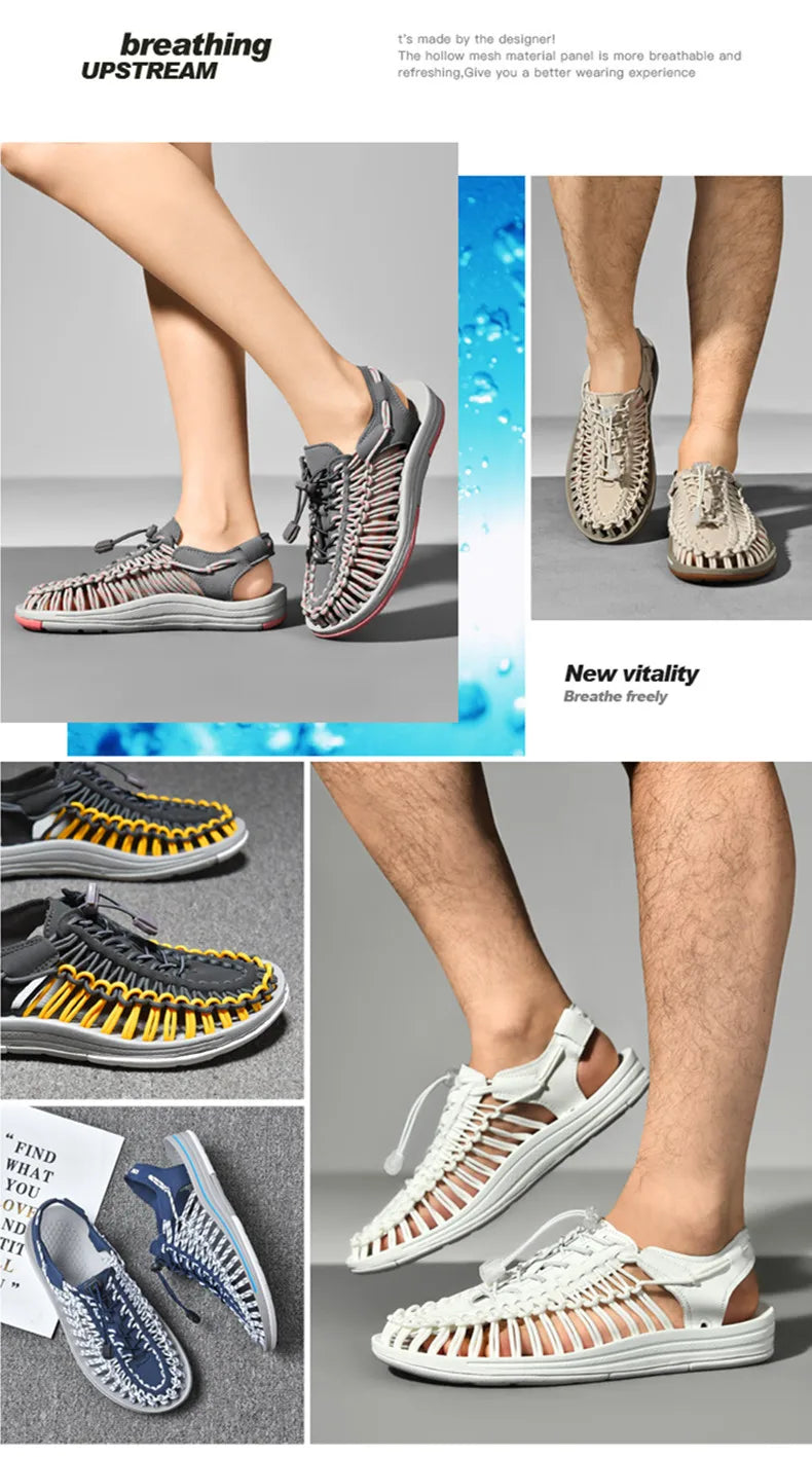 Men's Handwoven Beach Sandals