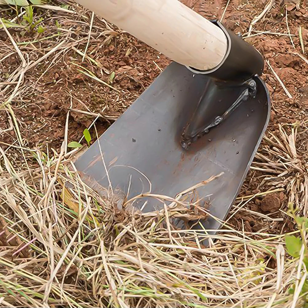 Small Hoe for Digging Soil Durable Hoe Agricultural Hoe Household Outdoor Farming Tools for Planting Vegetables and Flowers