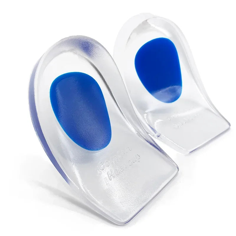 1Pair Gel insole silicone Men Women whole Cushion insoles soles relief foot pain Spur Support Shoe pad High Heel Inserts