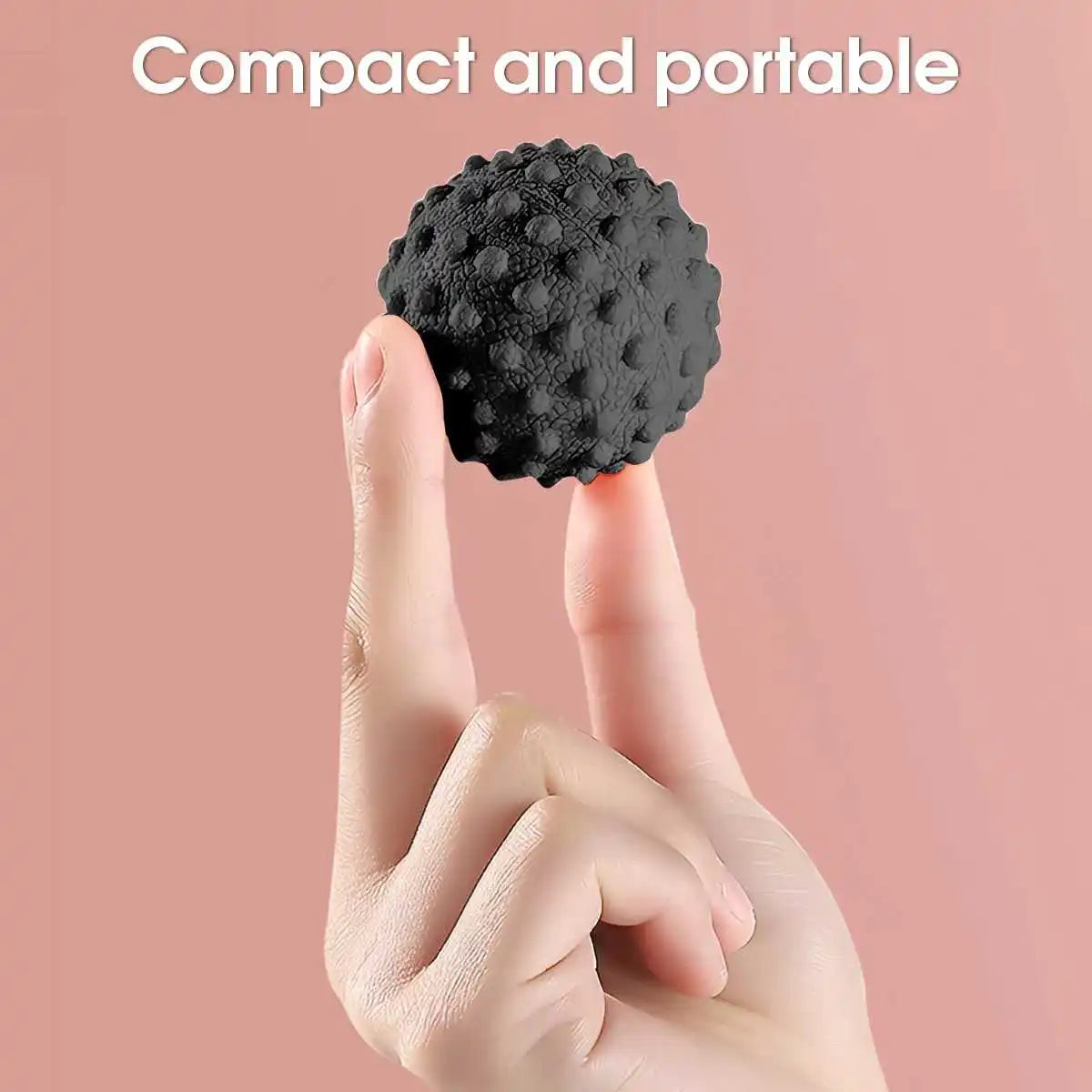 TPE Fascia Massage Ball — Handheld Roller for Leg, Foot & Muscle Relief