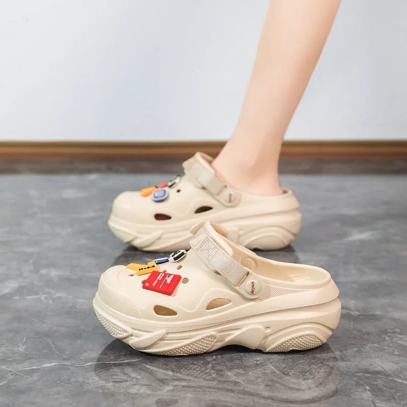 Women's Summer Platform Slide Slippers