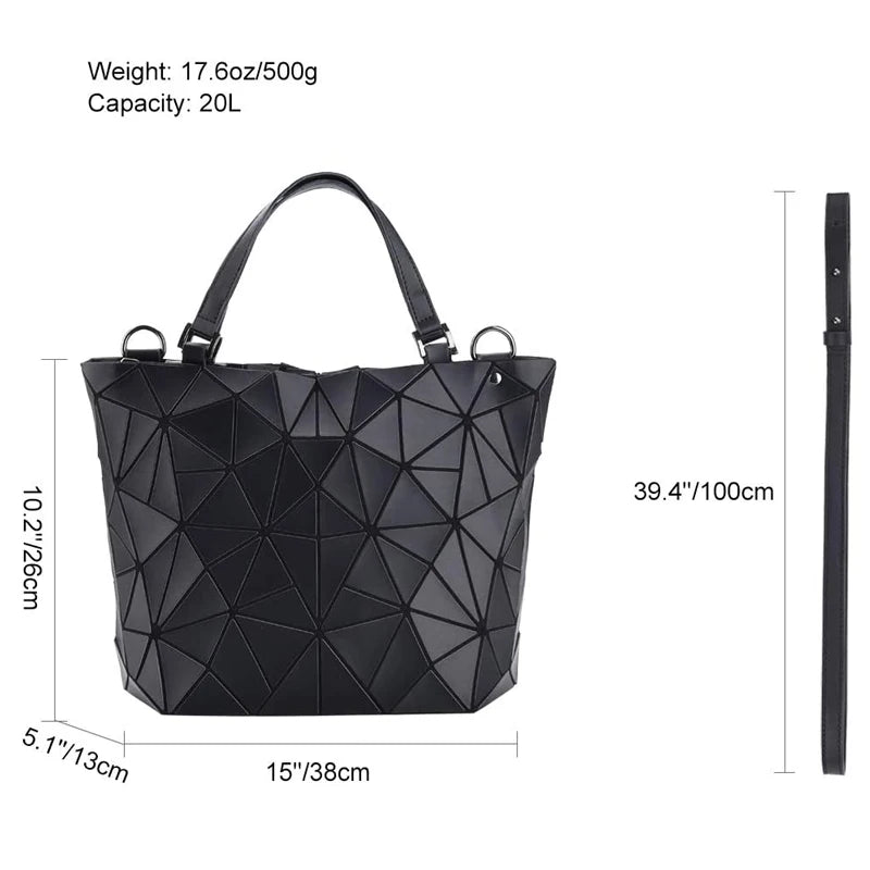Women's Patent Leather Square Shoulder Bag
