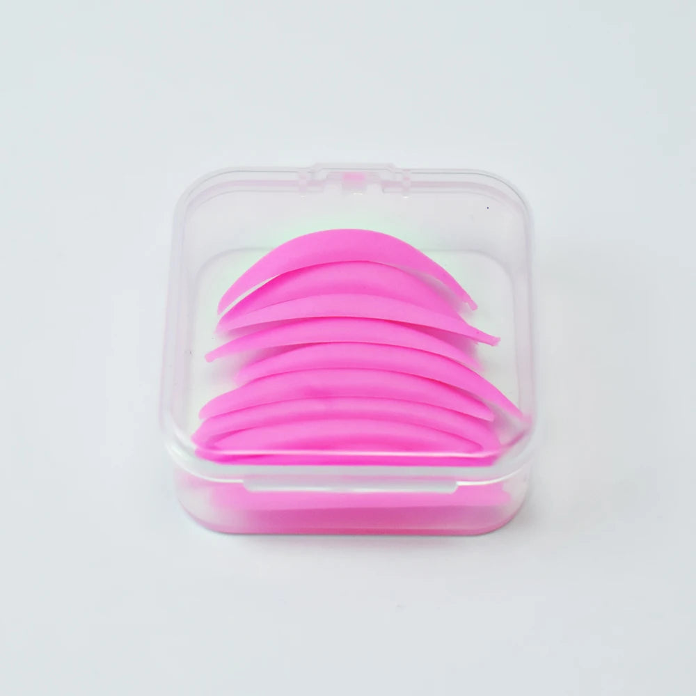 10-Piece Reusable Eyelash Lifting & Lamination Kit - Silicone Perm Rods