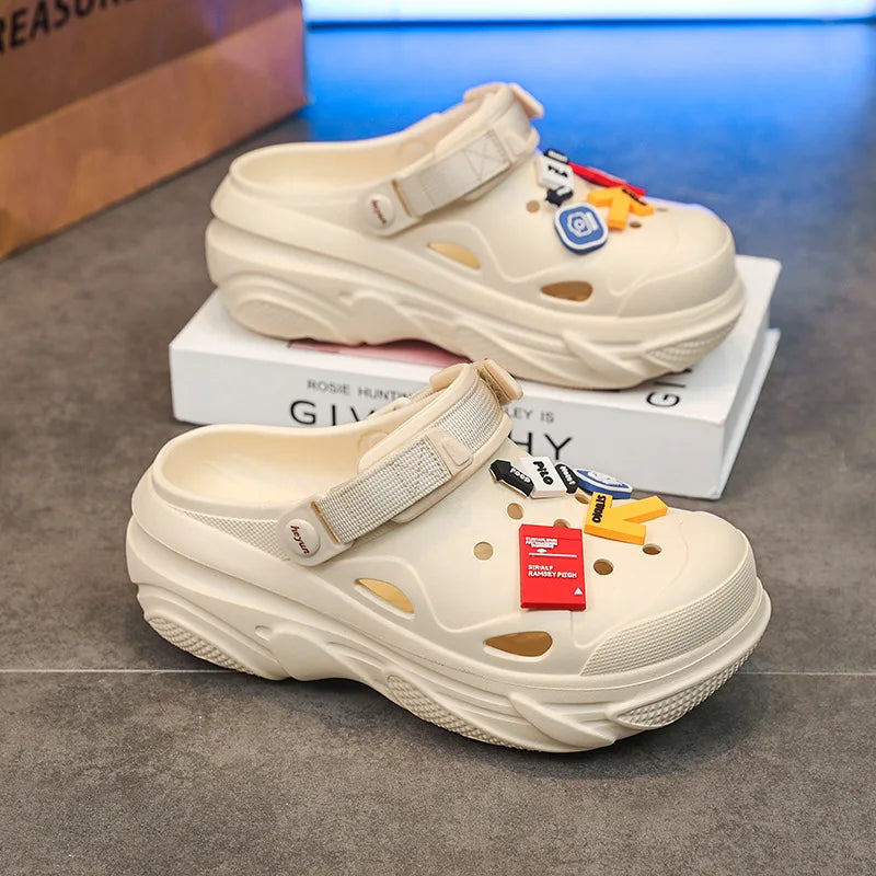 Women's Summer Platform Slide Slippers
