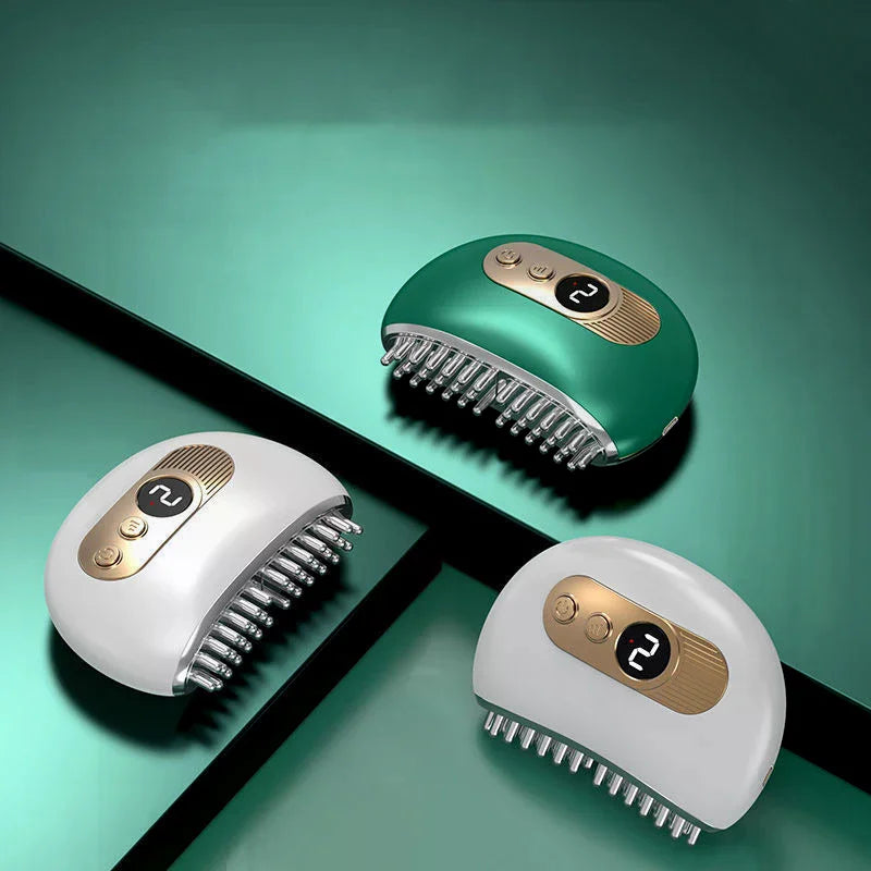 Household Handheld Massage Brush Electric Massager Body Relaxation Shaping Heating Meridian Scraping Brush Lymphatic Drainage