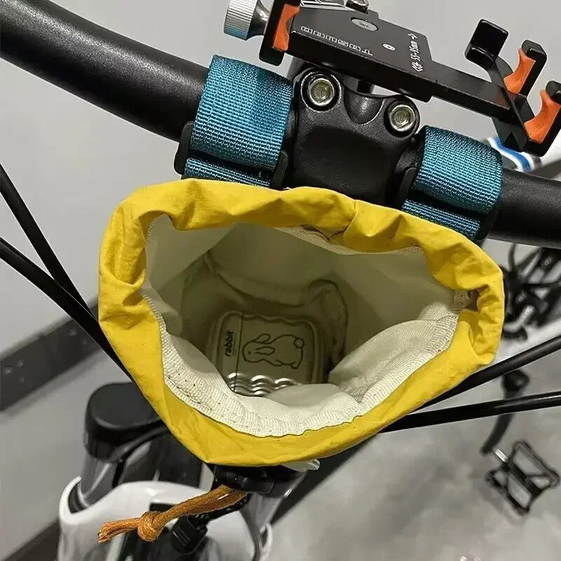 Cycling Handlebar Cup Holder Bag