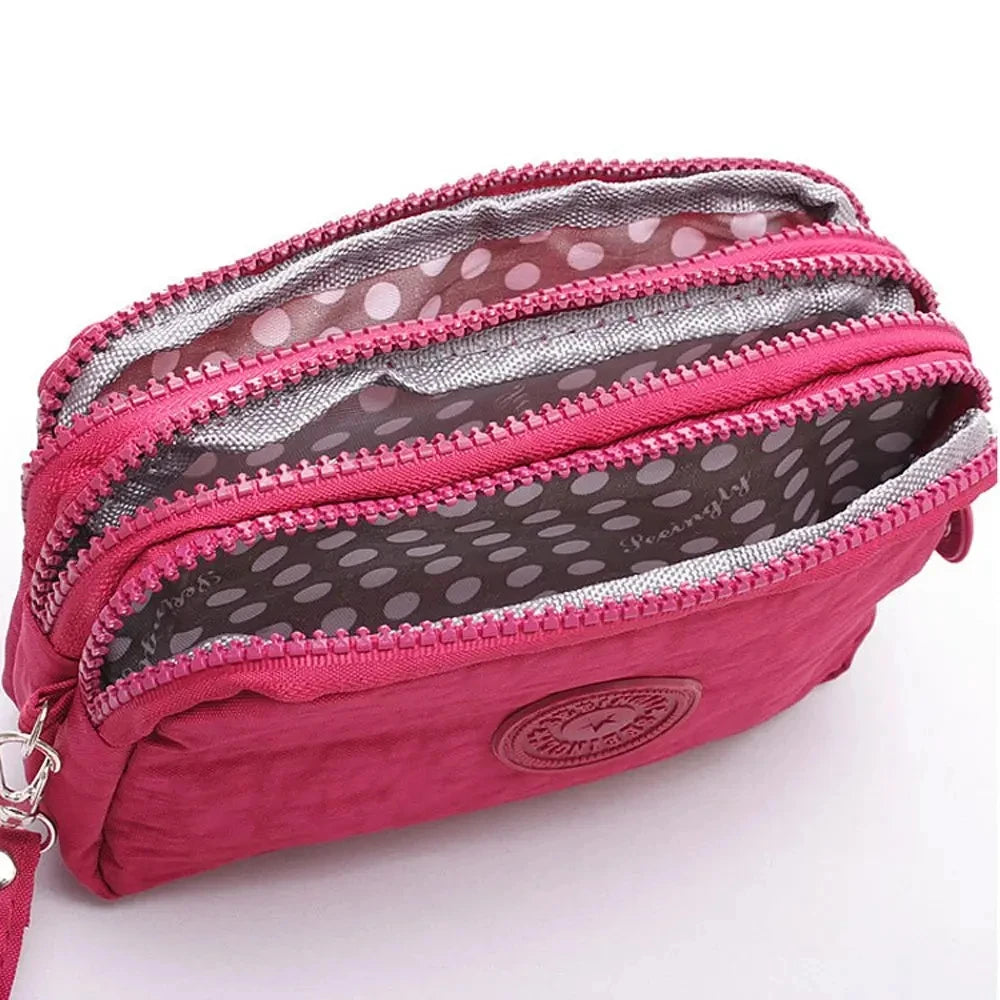 Women's Waterproof Nylon Crossbody Shoulder Bag