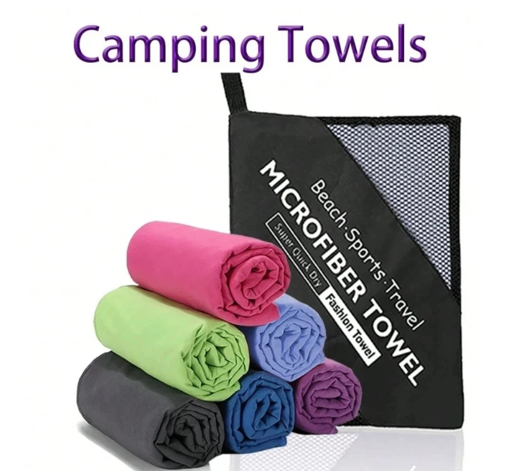1 Portable Outdoor Towel, Sports Super Absorbent Soft Quick Drying Towel, Travel Towel, Suitable for Travel, Yoga, Beach, Hiking