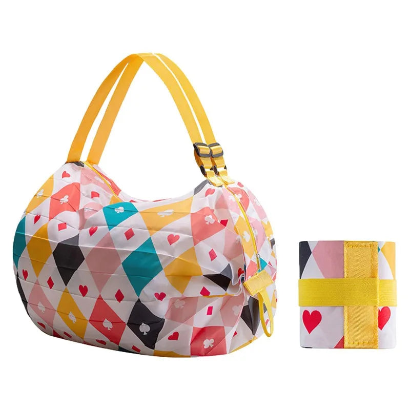Large Foldable Reusable Tote Bag