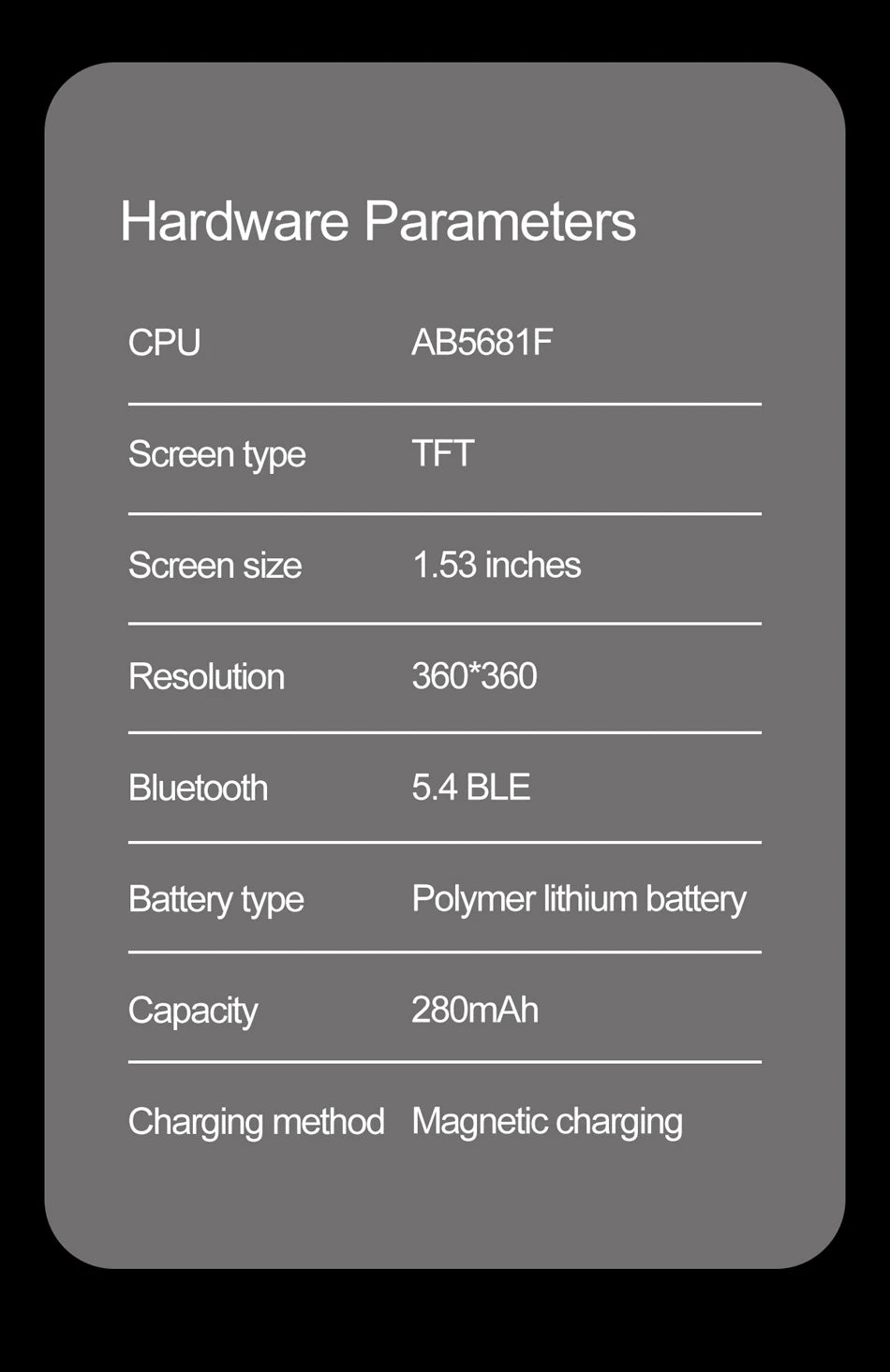 ChiBear Smartwatch - Bluetooth Calling, IP68, Heart Rate, 150+ Sports Modes