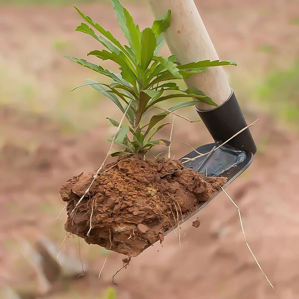 Small Hoe for Digging Soil Durable Hoe Agricultural Hoe Household Outdoor Farming Tools for Planting Vegetables and Flowers