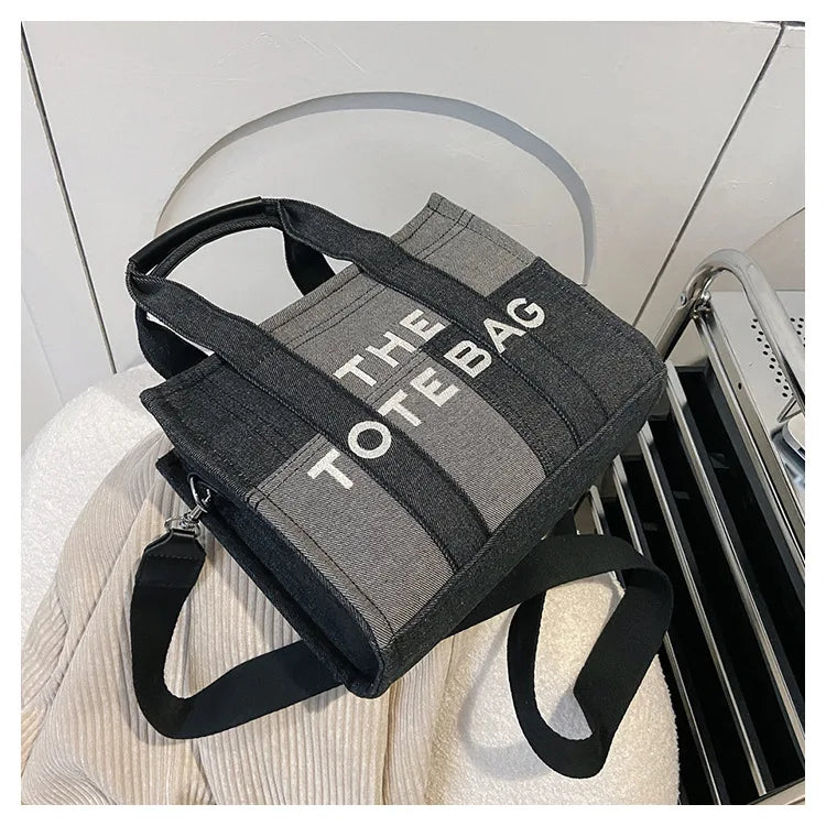 Women's Embroidered PU Leather Tote Crossbody Bag