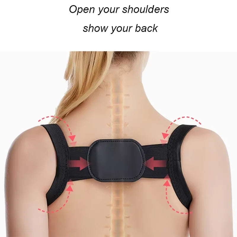 Adjustable Posture Corrector – Back & Shoulder Support Brace