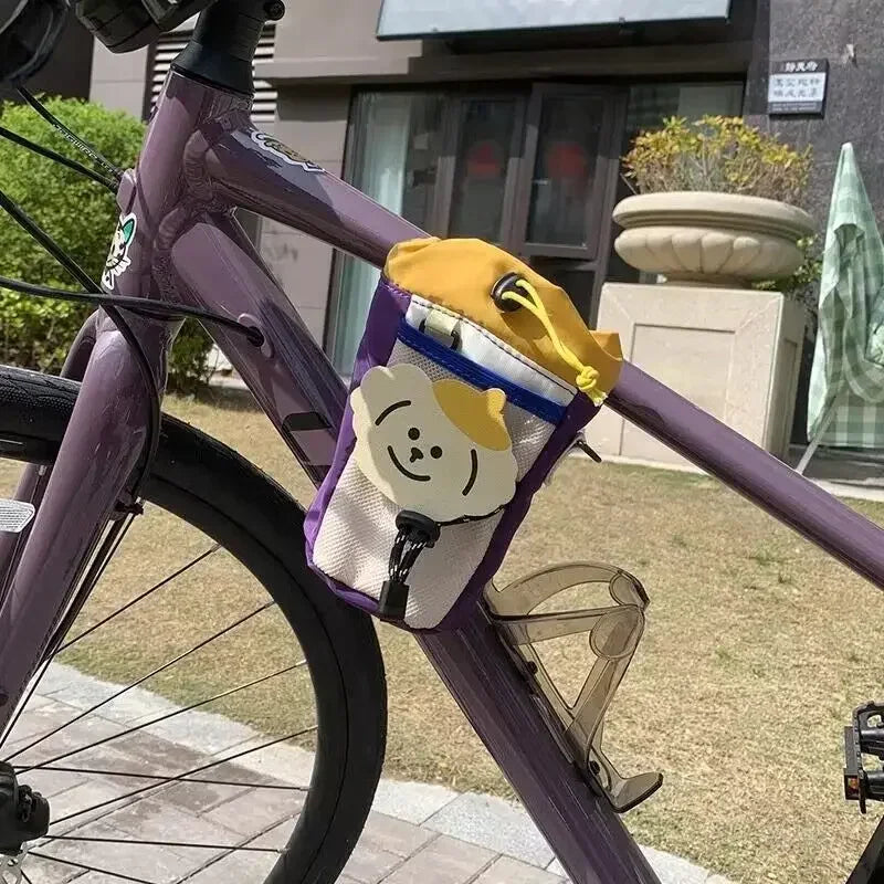 Cycling Handlebar Cup Holder Bag