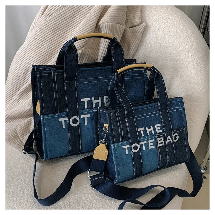 Women's Embroidered PU Leather Tote Crossbody Bag