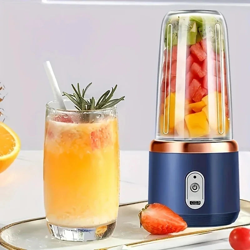 Portable USB Electric Juicer Blender | Fresh Juice Anywhere | Fruit, Milkshake & Smoothie Maker