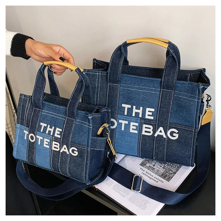 Women's Embroidered PU Leather Tote Crossbody Bag