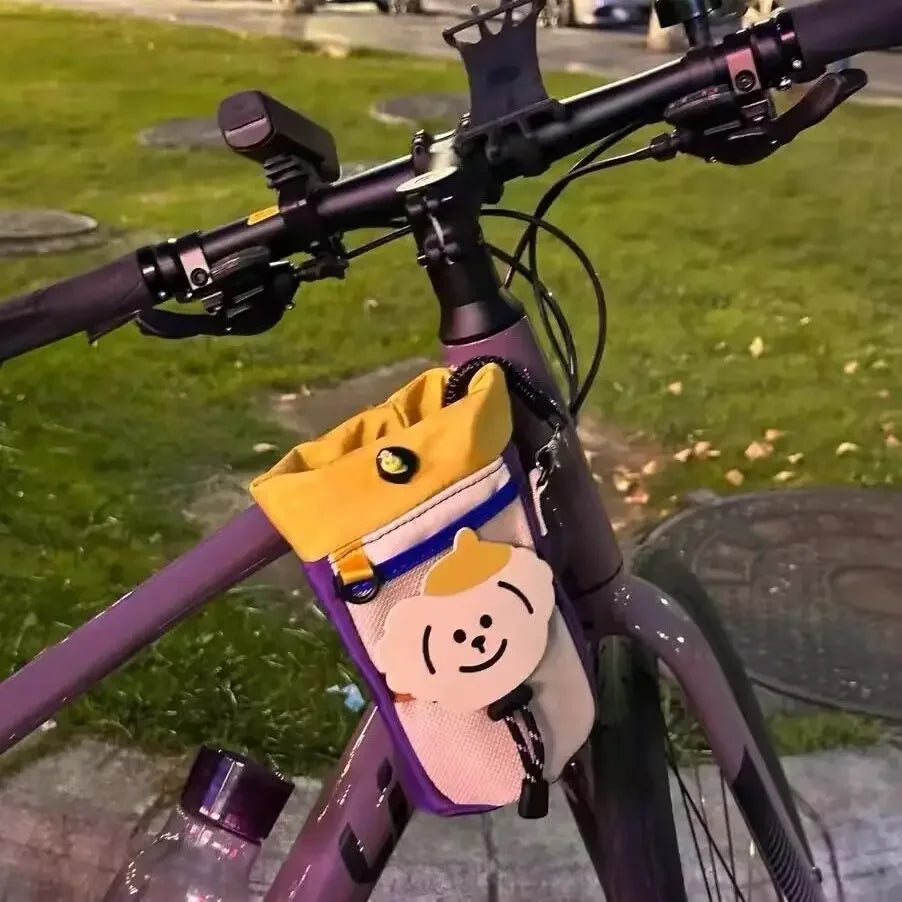 Cycling Handlebar Cup Holder Bag