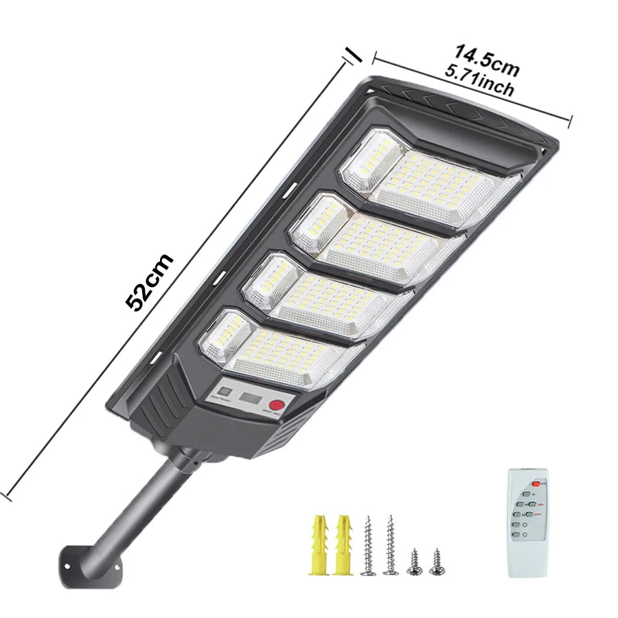 100000LM 4000W/2000W/500W Powerful Solar Led Light Outdoor Powerful Outdoor Motion Sensor Solar Lamp Garden Street Wall Lamp
