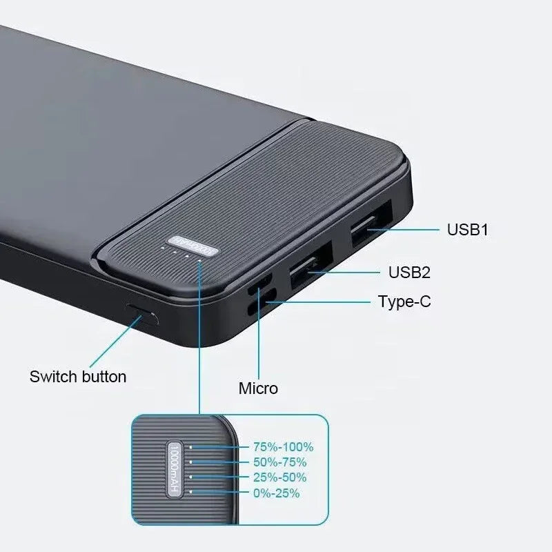 120W Super Fast Charging Power Bank — 10,000 / 30,000 / 50,000mAh | USB-C & USB-A | Digital Display