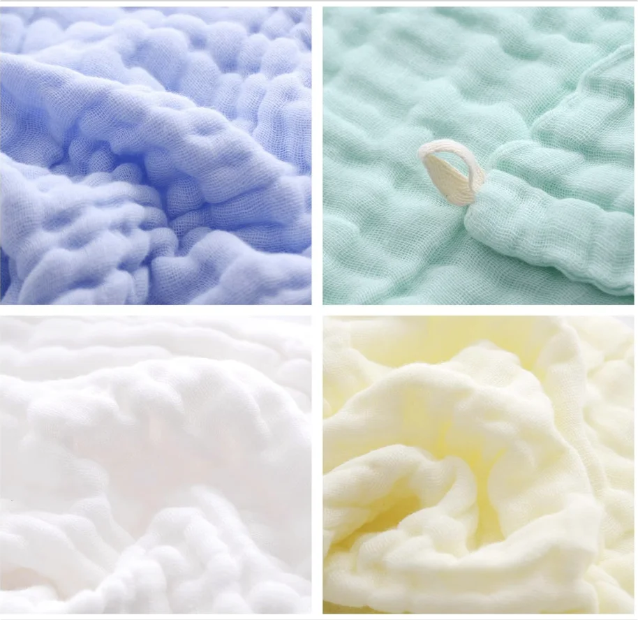Soft Baby Washcloths - Natural Cotton, Newborn & Sensitive Skin Safe