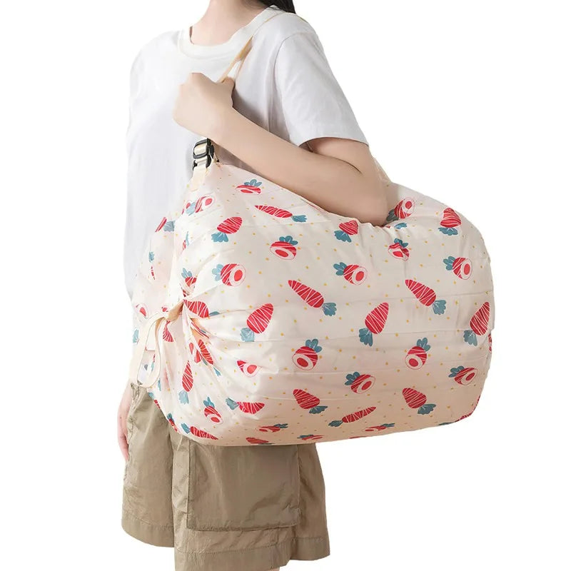 Large Foldable Reusable Tote Bag
