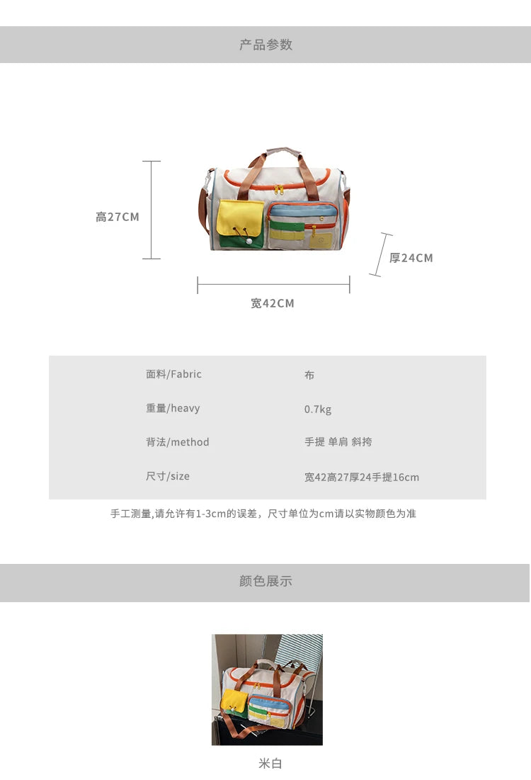 Multi-Purpose Travel Duffel & Fitness Bag