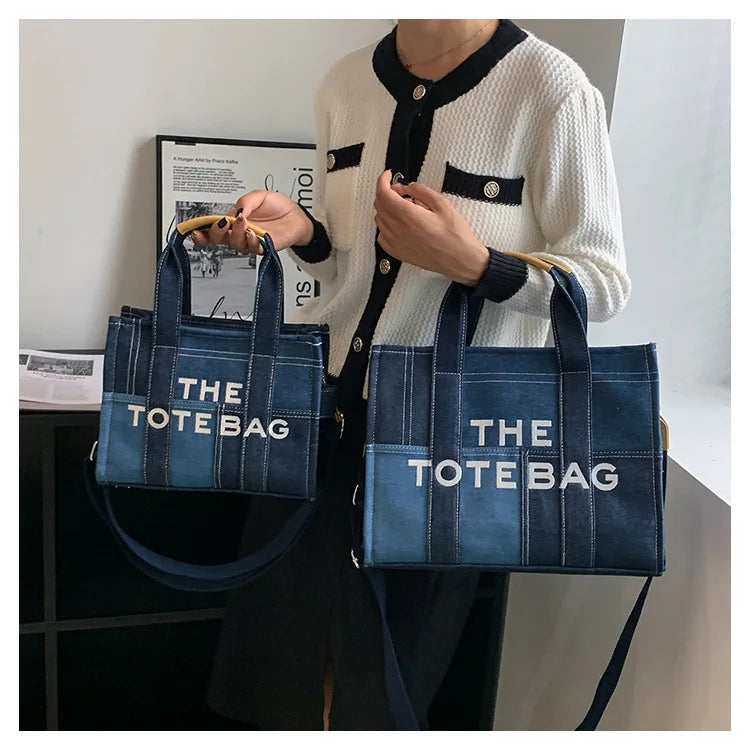 Women's Embroidered PU Leather Tote Crossbody Bag
