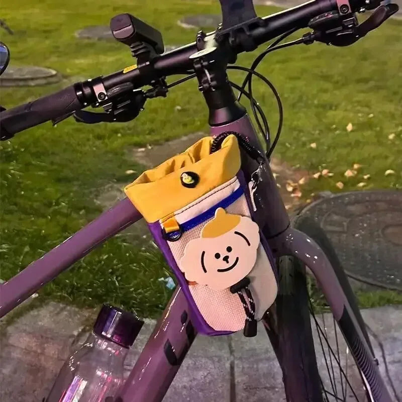 Cycling Handlebar Cup Holder Bag