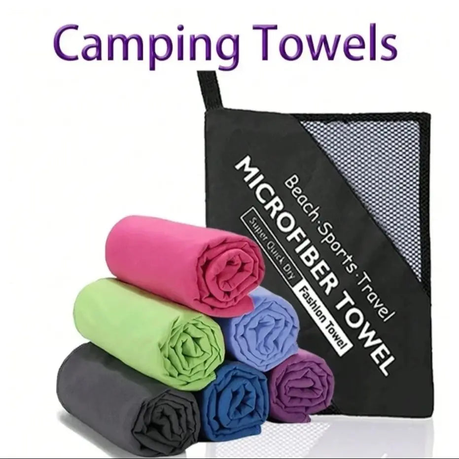 1 Portable Outdoor Towel, Sports Super Absorbent Soft Quick Drying Towel, Travel Towel, Suitable for Travel, Yoga, Beach, Hiking