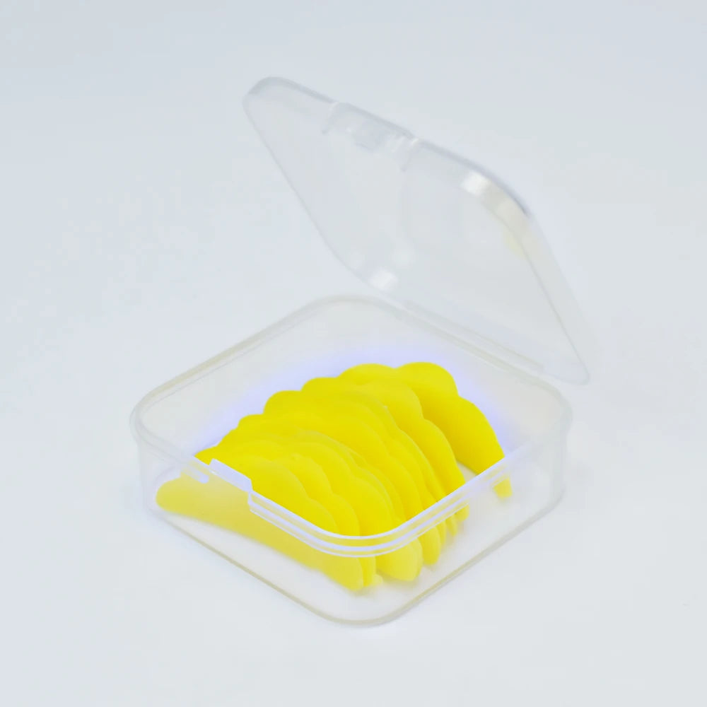 10-Piece Reusable Eyelash Lifting & Lamination Kit - Silicone Perm Rods