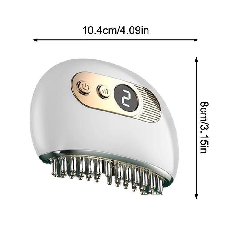 Household Handheld Massage Brush Electric Massager Body Relaxation Shaping Heating Meridian Scraping Brush Lymphatic Drainage