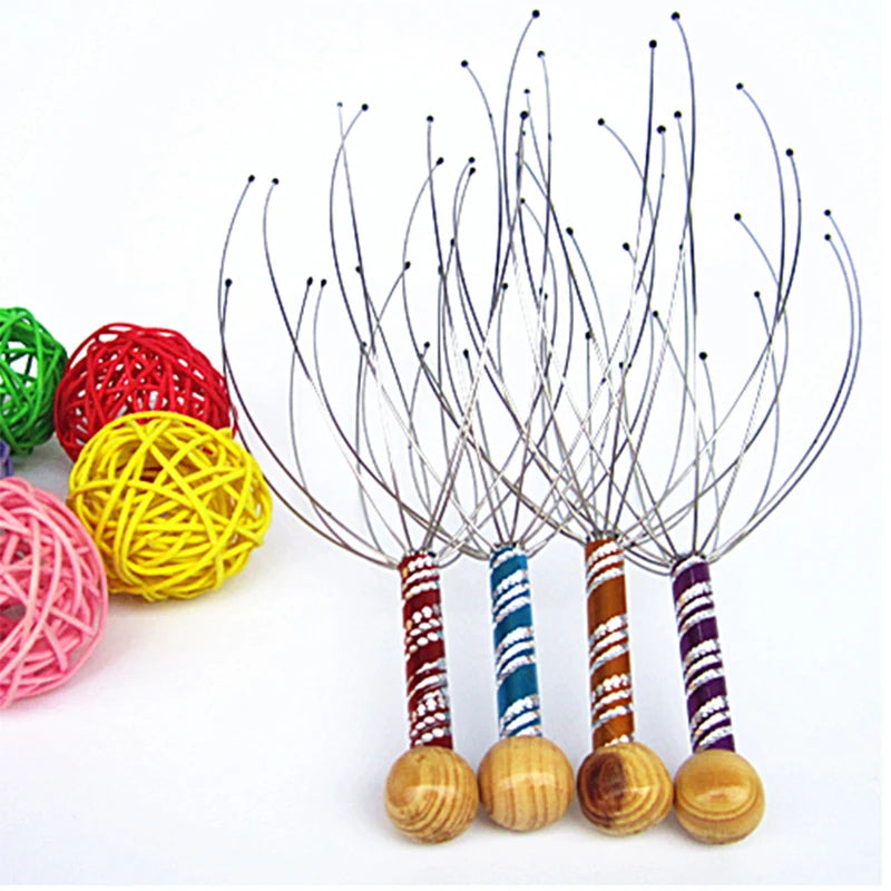 Octopus Scalp Head Massager — Stress Relief & Tension Release