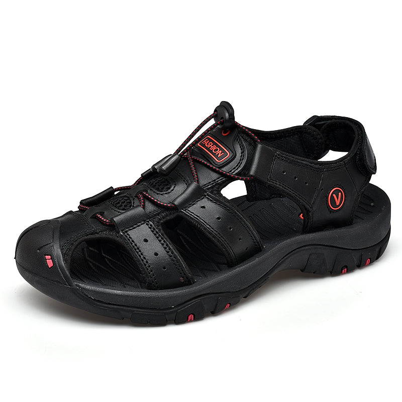 Men's Leather Roman Sandals