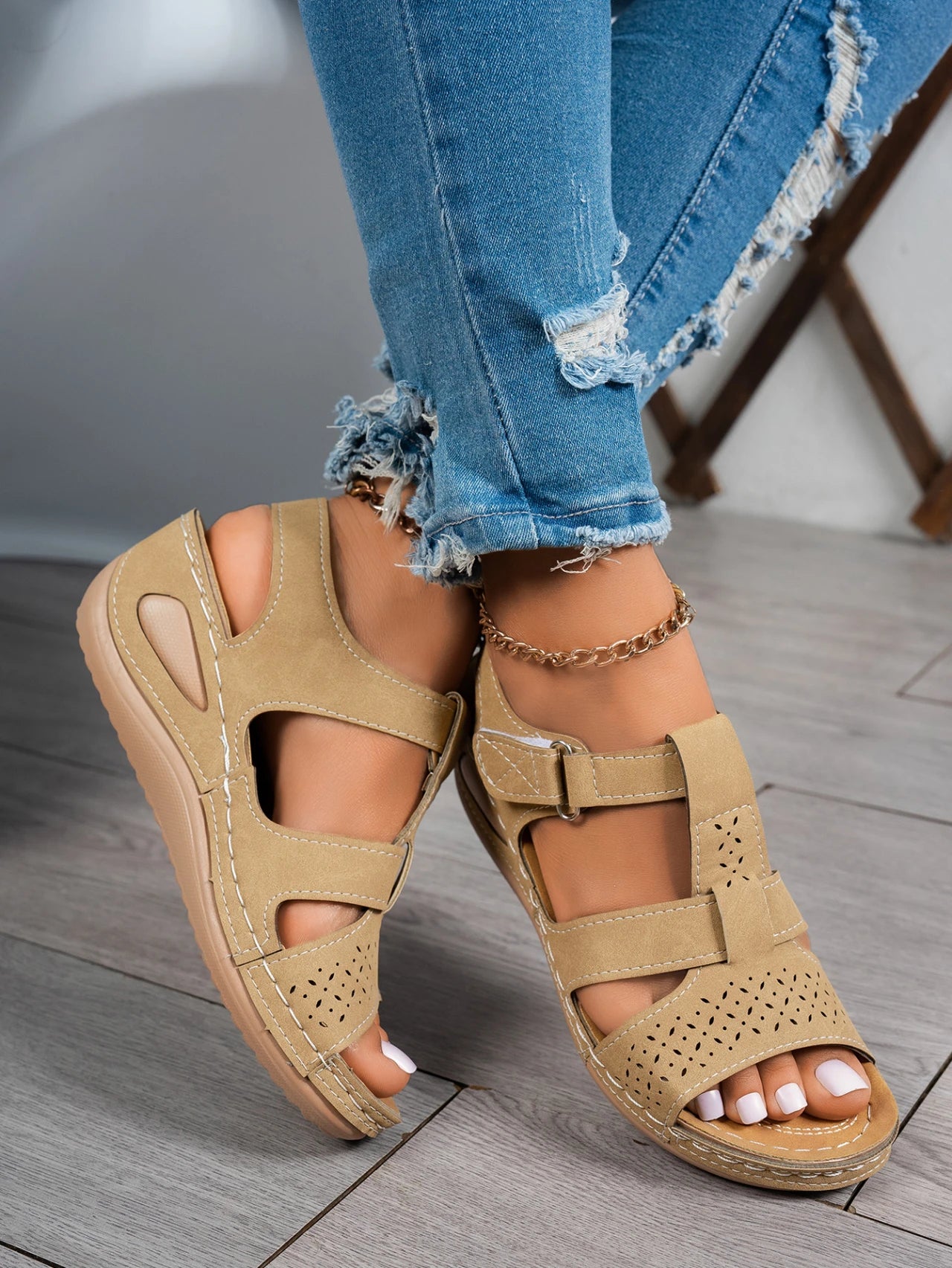 Women's High Wedge Platform Sandals