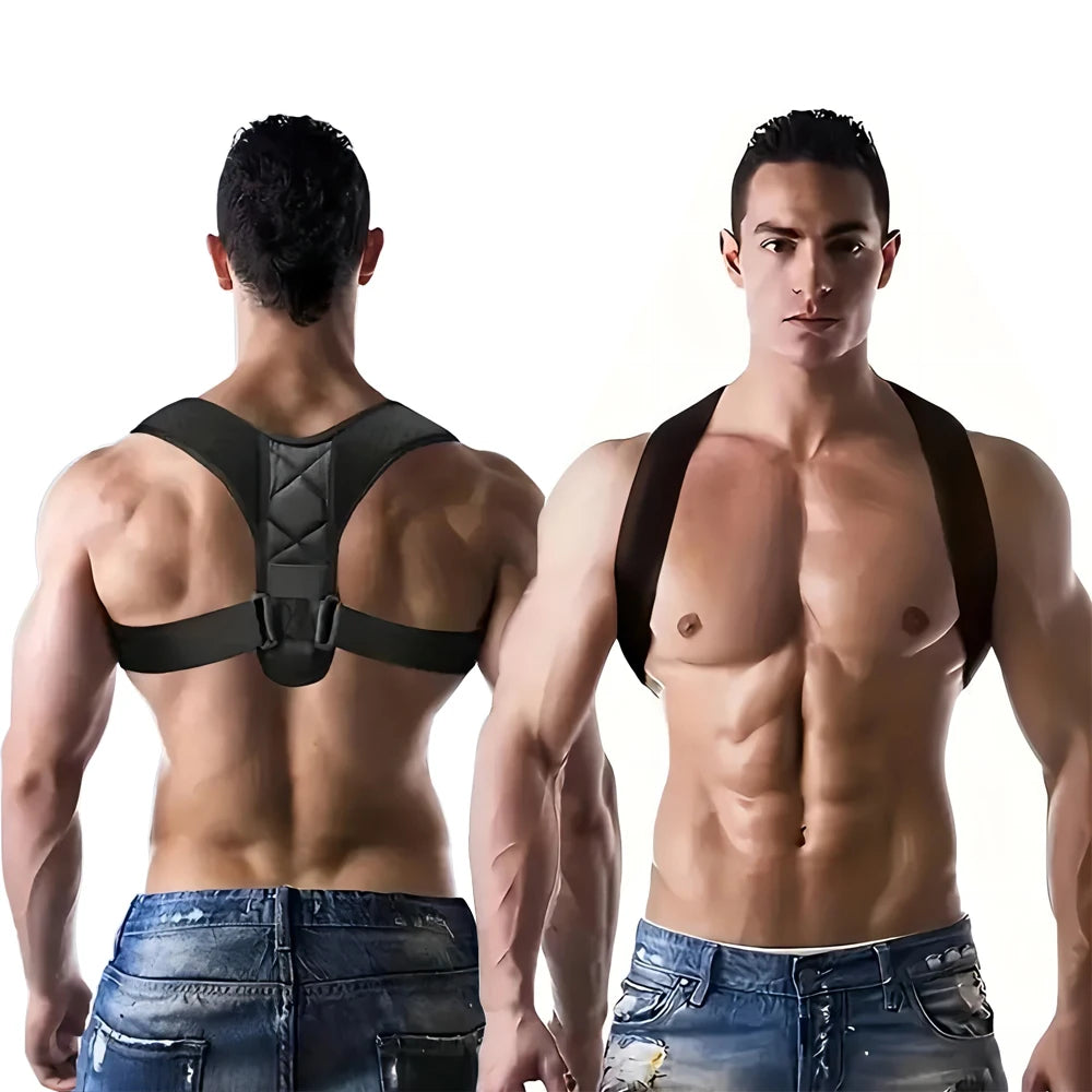 Posture Correction Belt – Back & Shoulder Support Brace for Men & Women