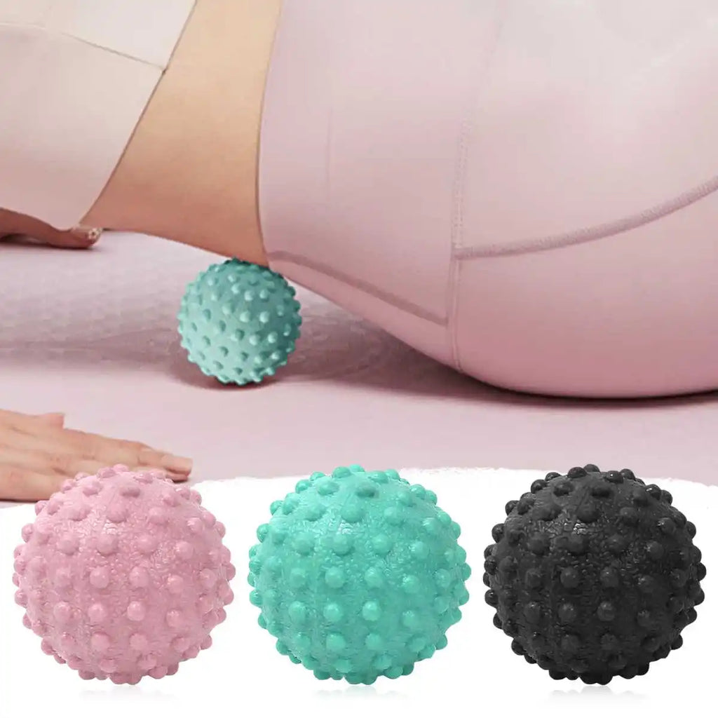TPE Fascia Massage Ball — Handheld Roller for Leg, Foot & Muscle Relief