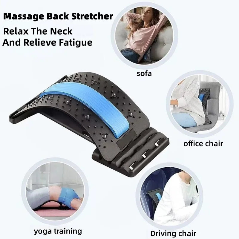 Professional Waist & Back Massage Mat | Muscle Relaxation & Pain Relief Tool