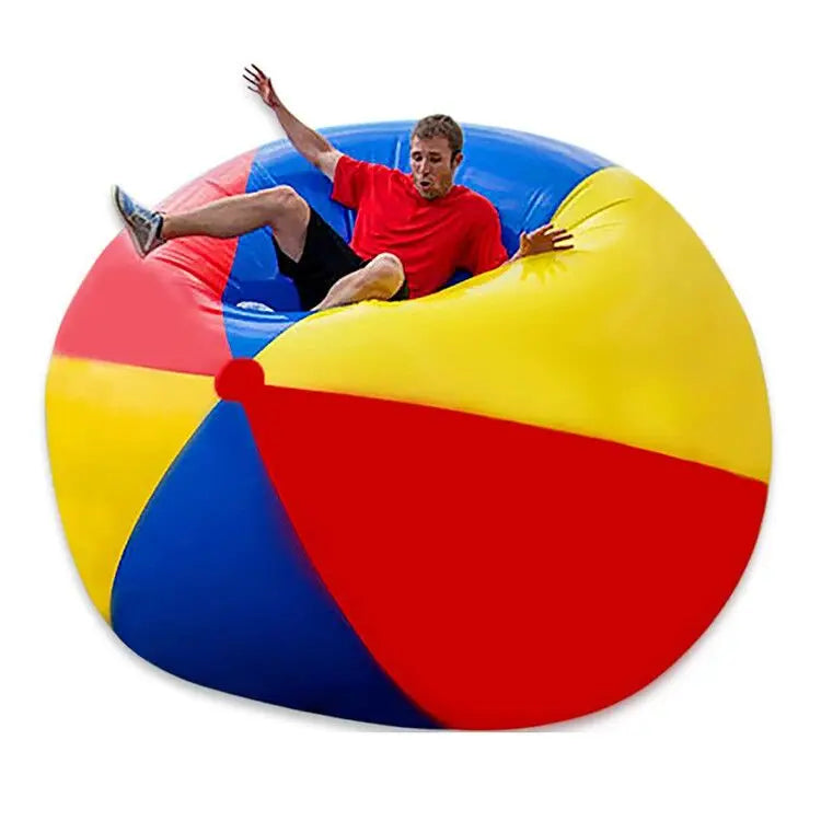 60/200cm Giant Inflatable Pool Beach Outdoor Fun Thickened Pvc Sports Ball Outdoor Water Games Party Children's Toy Balloon